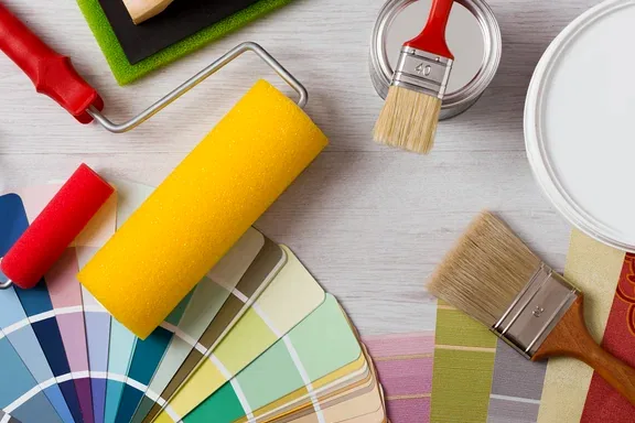 HOA-approved paint color swatches